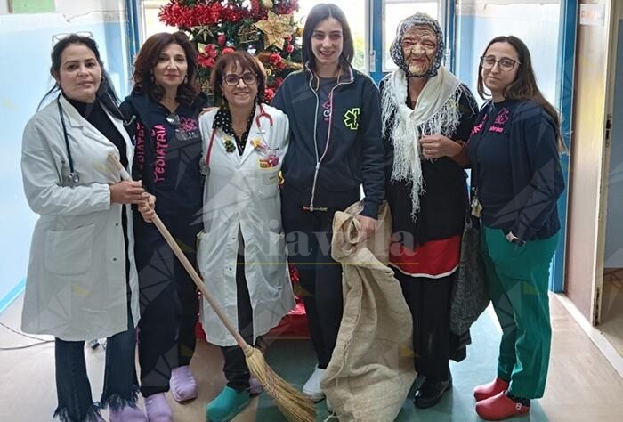 All’ospedale di Locri “La Befana per un giorno”