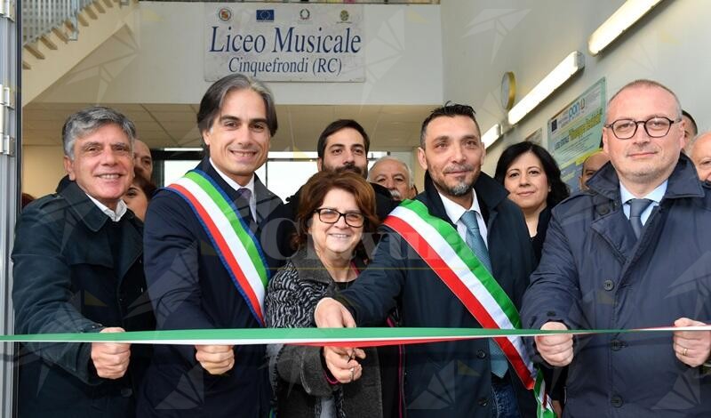 Inaugurata la nuova sede del Liceo Musicale “Rechichi” di Cinquefrondi