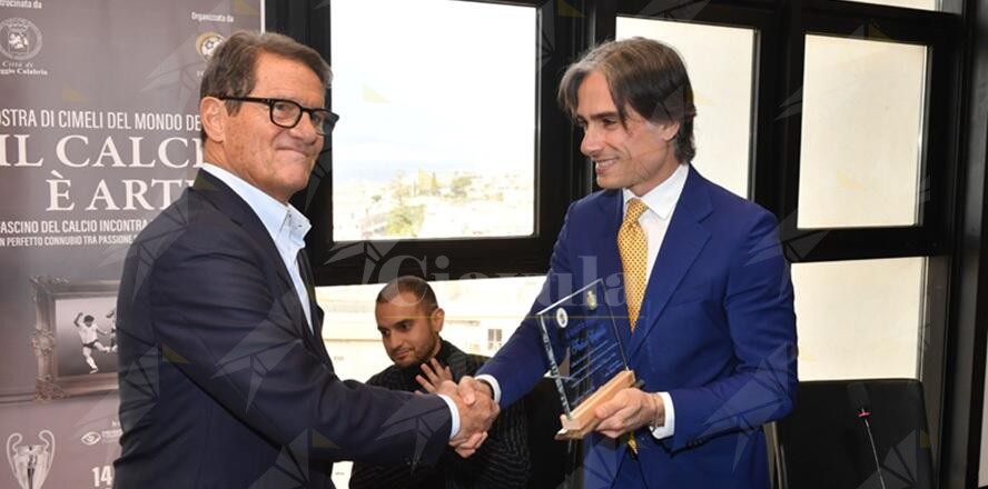 L’entusiasmo di mister Fabio Capello: “Reggio Calabria è una città in grande evoluzione e fermento”