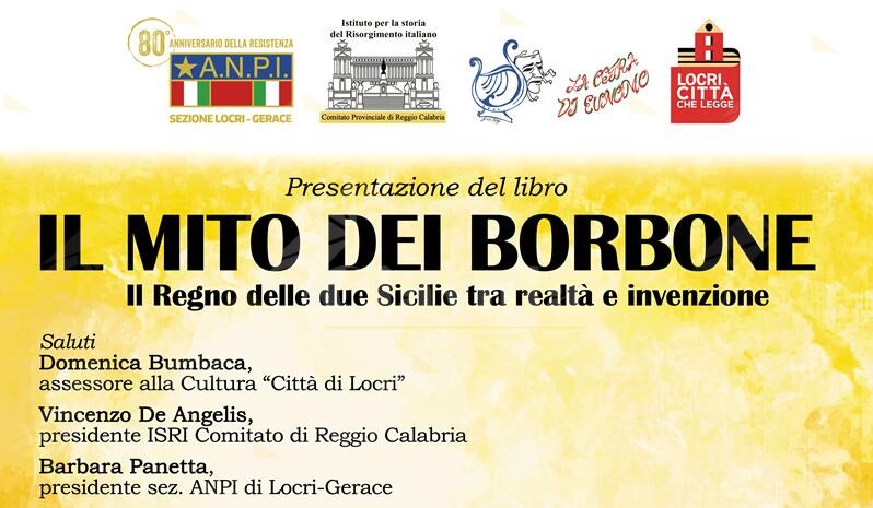 A Locri la presentazione del libro “Il mito dei Borbone” di Andrea Mammone