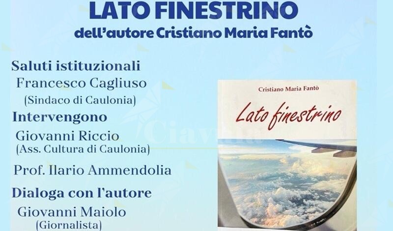 A Caulonia la presentazione del libro “Lato finestrino” di Cristiano Fantò