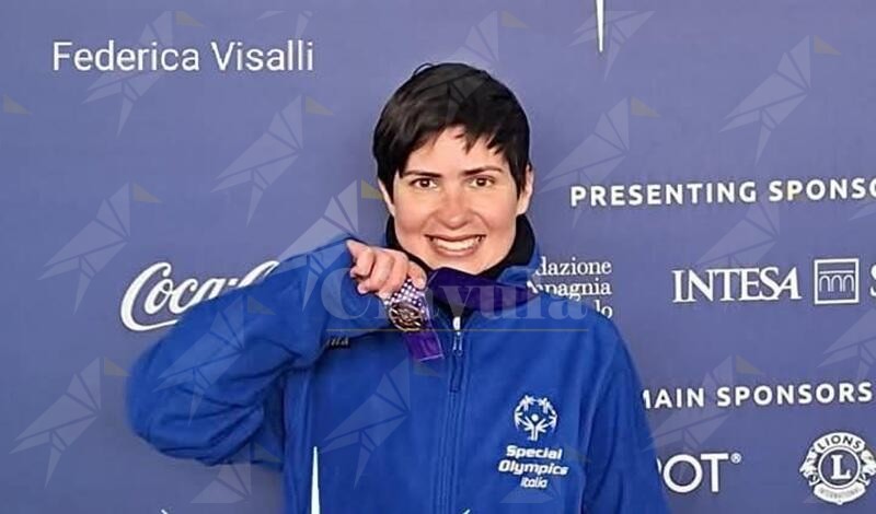 L’atleta calabrese Federica Visalli incanta agli Special Olympics di Torino 2025