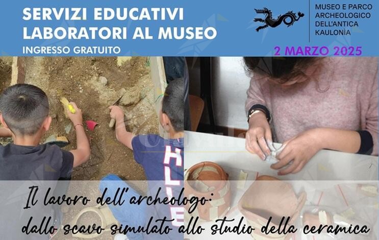 Bambini archeologi per un giorno al Parco dell’Antica Kaulonìa